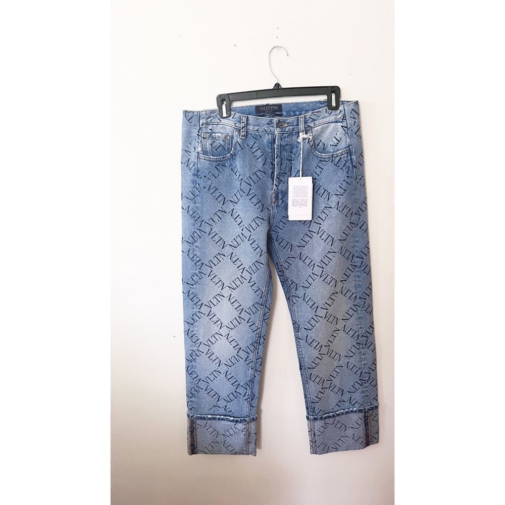 NOT FOR SALE Valentino mens print jeans size 32 - Picture 3 of 5
